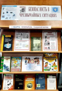Книжная выставка «Безопасность в чрезвычайных ситуациях»